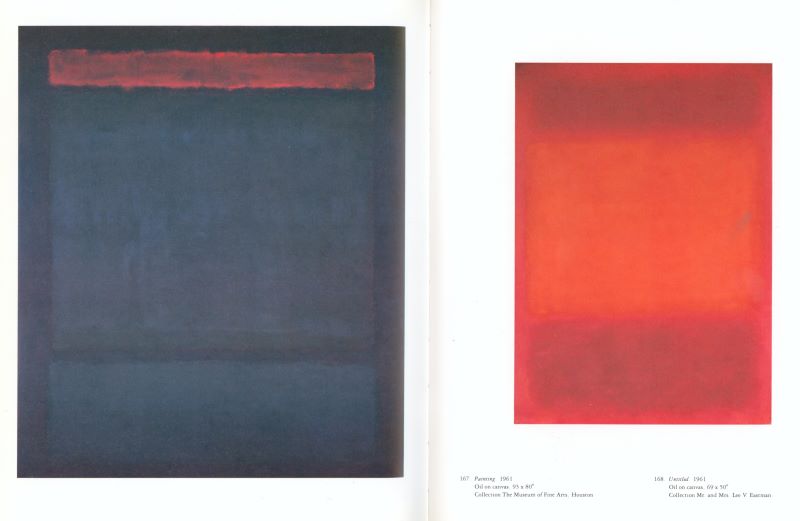 (SOLD): WALDMAN, Diane. MARK ROTHKO, 1903-1970: A Retrospective. - Image 3