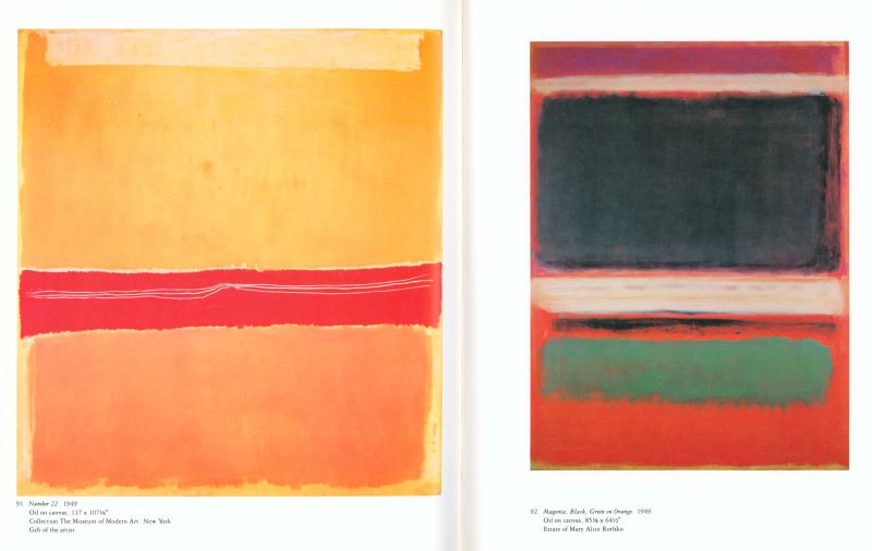 (SOLD): WALDMAN, Diane. MARK ROTHKO, 1903-1970: A Retrospective. - Image 5