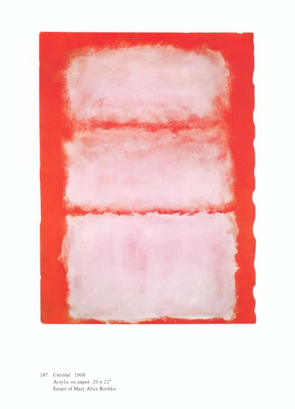 (SOLD): WALDMAN, Diane. MARK ROTHKO, 1903-1970: A Retrospective. - Image 6