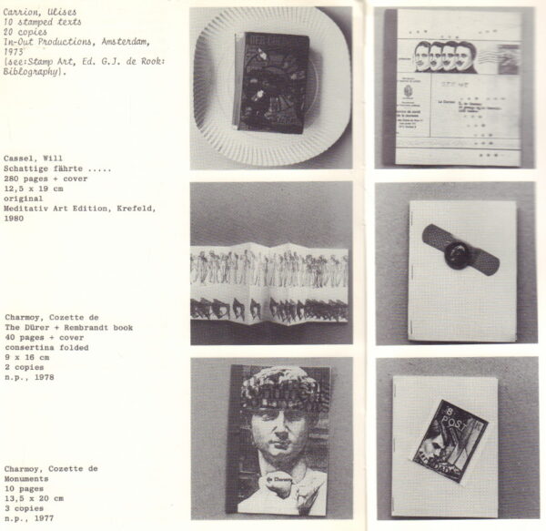 BARNEVELD, Arne van.  Rubber Stamp Publications: (an index). - Image 4