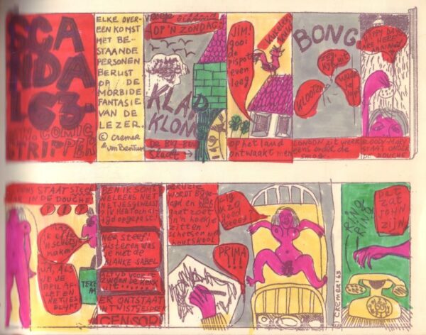 CREMER, Jan and Rik Van BENTUM.  New Comic Strip Scandal 000. - Image 6