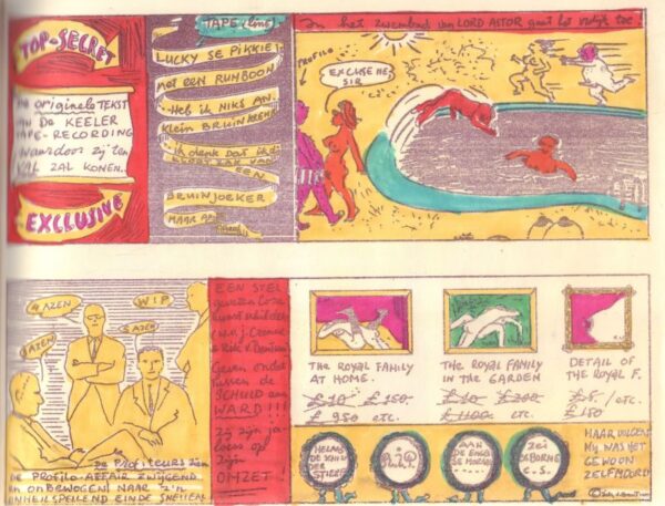 CREMER, Jan and Rik Van BENTUM.  New Comic Strip Scandal 000. - Image 7