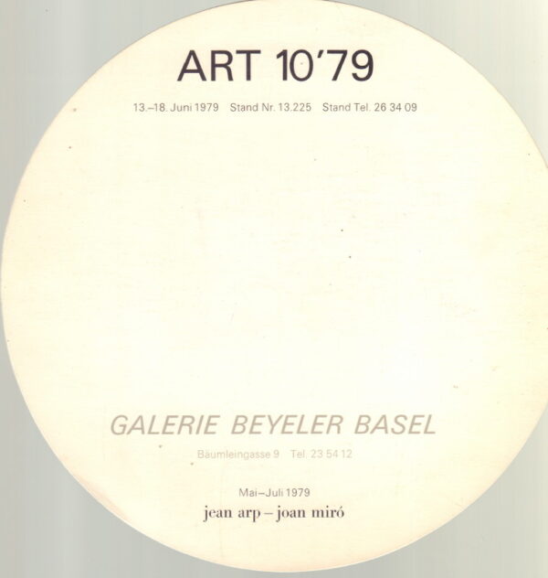 Art 10'79 / Galerie Beyeler. - Image 2