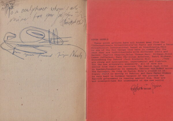 THORSEN, J.J. Seven Rebels: Flugblatt. Bilder und Plastiken - Image 3