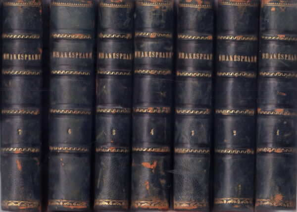 [SHAKESPEARE, William].  The Plays and Poems of William Shakespeare with the life and portrait of the poet
