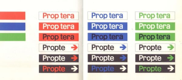 CROSBY, Theo, Alan FLETCHER and Colin FORBES.  A Sign Systems Manual. - Image 4