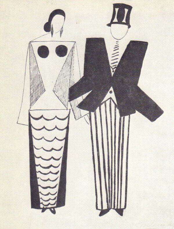 La Recontre Sonia Delaunay - Tristan Tzara. - Image 2