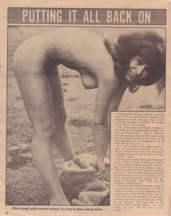 BRASSARD, Ray, Hilary MacLEOD, and Norman McCURDY.  The Streaking Times. - Image 2