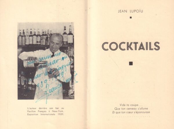 LUPOIU, Jean.  Cocktails. - Image 2
