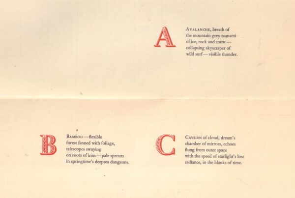 KIRKUP, James.  Tankalphabet: thirty tanka. - Image 3