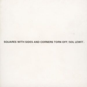 LEWIT, Sol.  Squares with Sides and Corners Torn Off.
