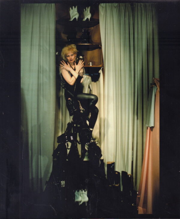 ENGLISH, William. Venus With Severed Leg.  A Portrait of Vivienne Westwood, 1975. - Image 5