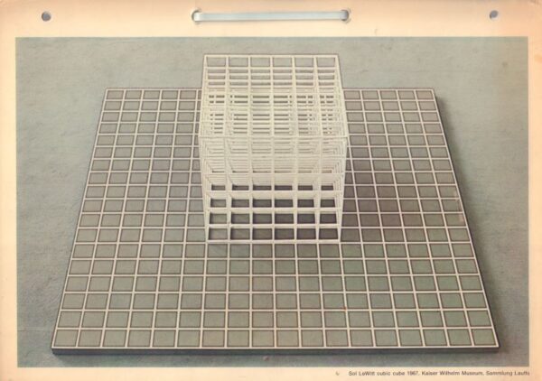 LEWITT, Sol.  Sculptures and Wall-Drawings.