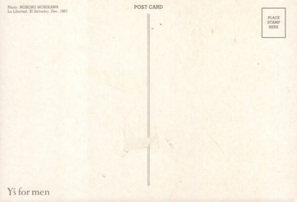 YAMAMOTO, Yohji. Postcard. - Image 2