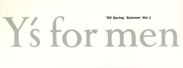 YAMAMOTO, Yohji. Promotional Card.