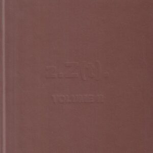 BRAECKMAN, Dirk. z.Z(t). Volume II.